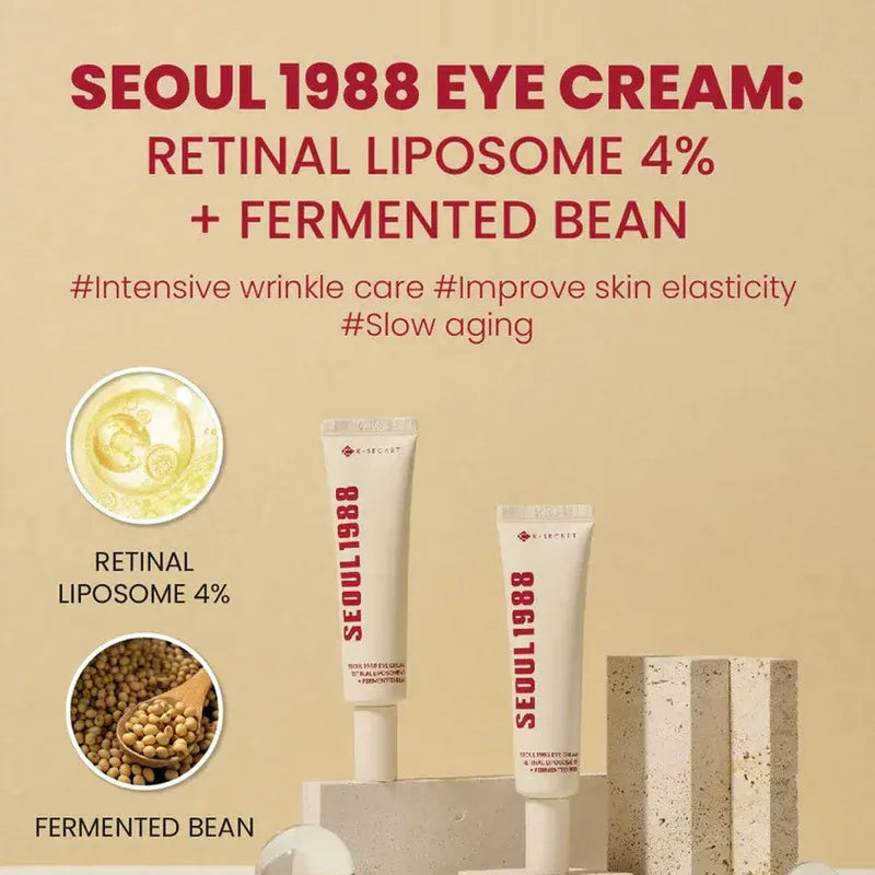 KSECRET SEOUL 1988 Eye Cream : Retinal Liposome 4% + Fermented Bean 30ml